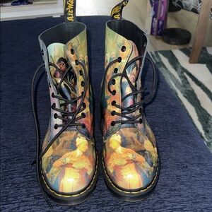 Dr. Martens Vibrant Art Print Boots
